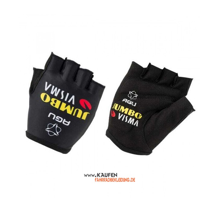 2021 Jumbo Visma Kurze Handschuhe